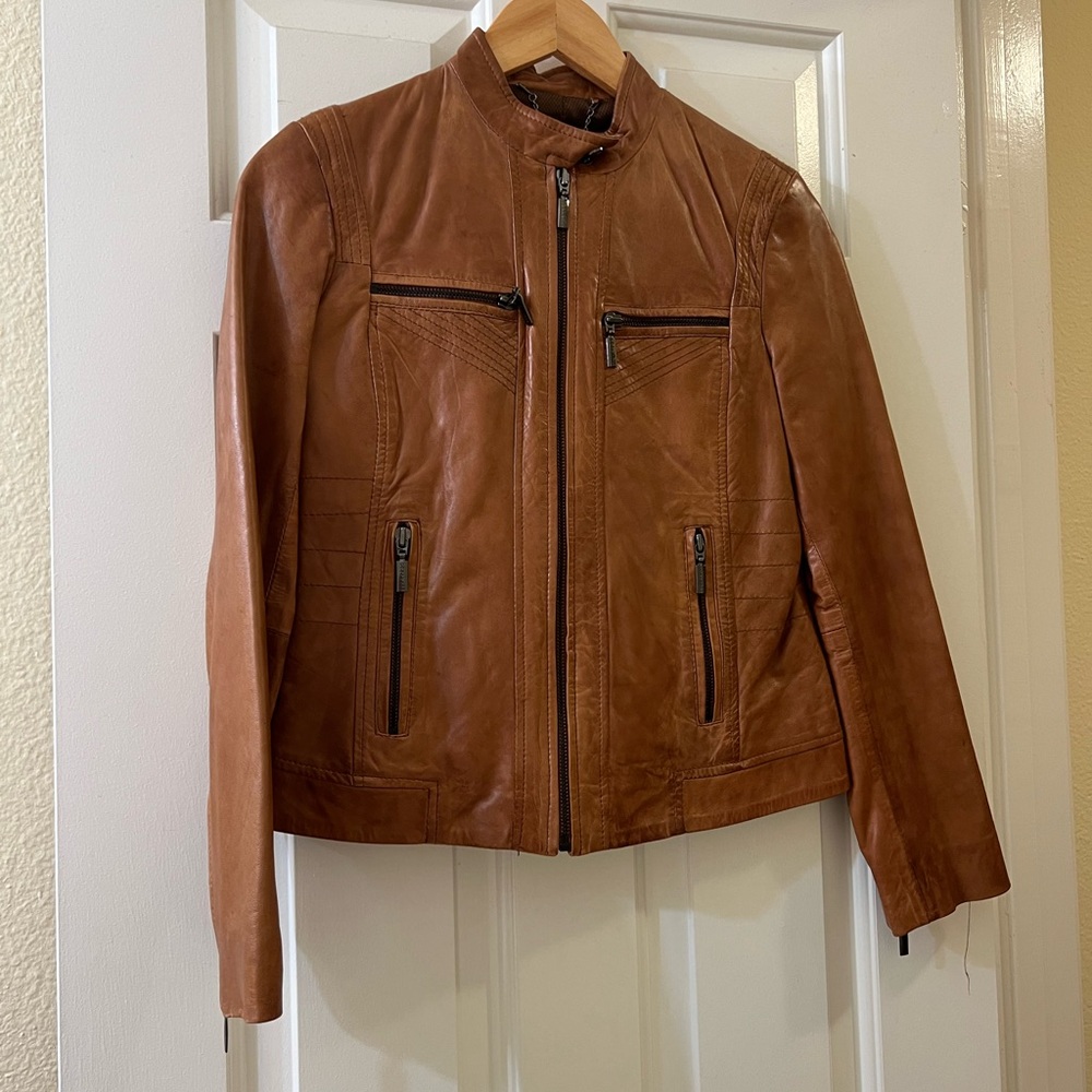 Bernardo 100% Genuine Leather Jacket